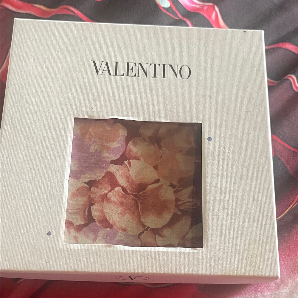 Valentino Pink and Cream Floral Accessory